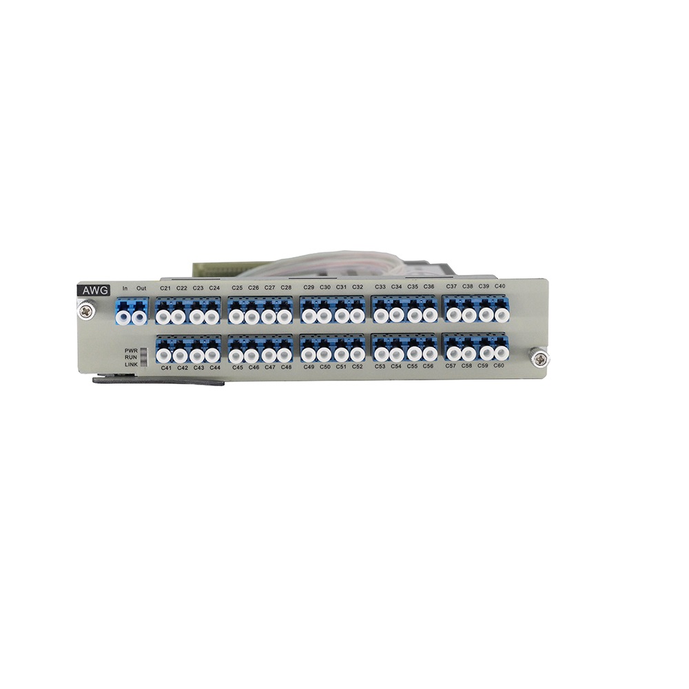 DWDM AWG Multiplexer & Demultiplexer, Low Insertion 