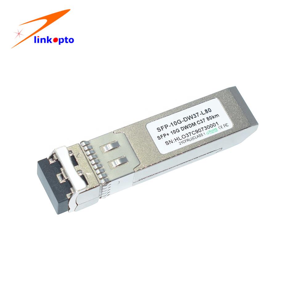 10GBASE-ZR Duplex LC 10G C61 1528.77nm 80km DOM DWDM SFP+