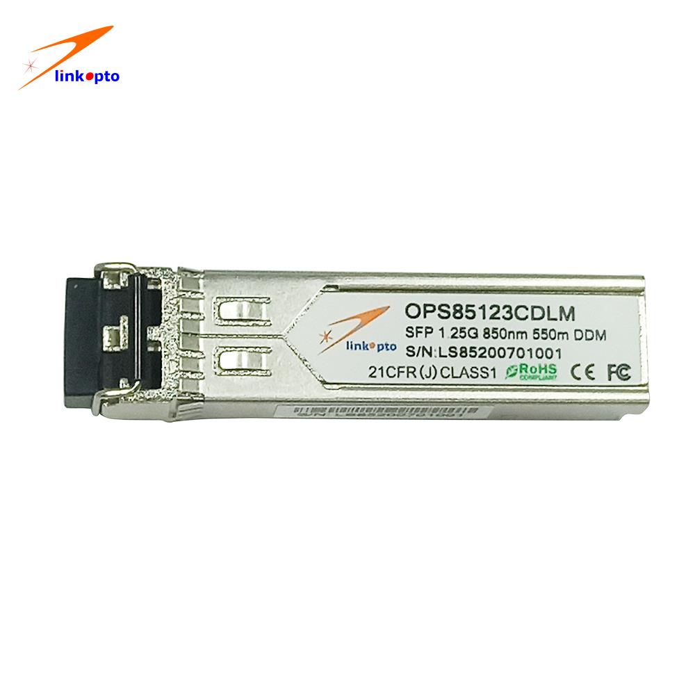 SFP 1.25G 850nm 550m Optical Transceiver DDM Module Optical 